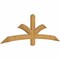 Ekena Millwork Davenport Rough Sawn Timber Gable Bracket, Western Red Cedar, 72"W x 24"H x 2"D x 4"F, 8/12 Pitch GBW072X24X0204DAV00RWR - alternate 3